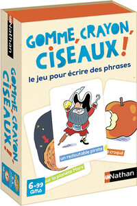 Nathan Gomme, Crayons, ciseaux ! écrire des phrases (fr) 8410446315545