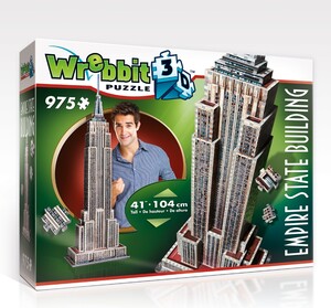 Wrebbit Casse-tête 3D Empire State Building, New York, États-Unis (975pcs) 665541020070