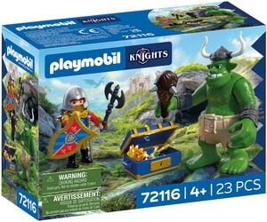 Playmobil Playmobil 72116 Troll et trésor des chevaliers du Lion 4008789721167