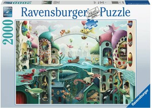 Ravensburger casse-tete Casse-tête 2000 Si les poissons pouvaient marcher 4005556168231