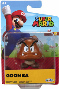 JAKKS Pacific Figurine Articulé 2.5" Nintendo SuperMario (Goomba) 192995405370