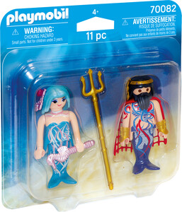 Playmobil Playmobil 70082 Duo Roi des mers et sirène 4008789700827