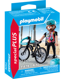 Playmobil Playmobil 71478 Paul le cycliste 4008789714787