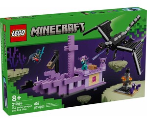 LEGO LEGO 21264 Minecraft Le dragon de l’Ender et le navire de l’End 673419388580