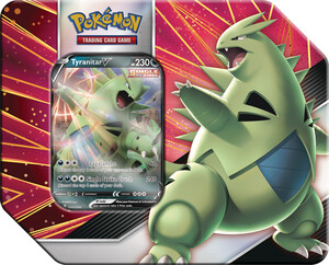 nintendo Pokemon v strikers tin tyranitar V *