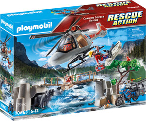 Playmobil Playmobil 70663 Unité de secouristes avec hélicoptère (juillet 2021) 4008789706638