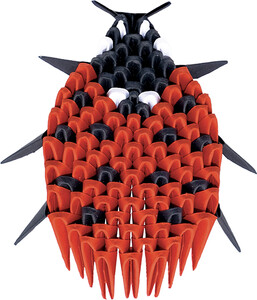 CreativaMente Creagami Coccinelle 109 pcs Origami 3D 8032591788014