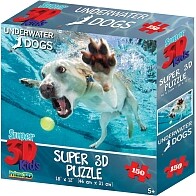 Imports Dragon Casse-tête 3D Puzzle 3d animal motion 150pcs chien beige 670889108663
