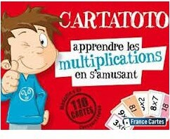 France Cartes Cartatoto Jouer et apprendre Multiplications (fr) 3114520065191