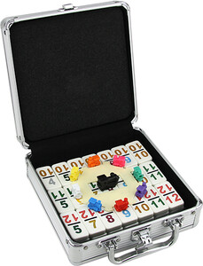 Noèse Collection Domino double 12 (d12) numérique train mexicain avec mallette en métal 067233260205