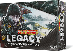 Filosofia Pandemic Legacy saison 2 (fr) noir (pandémie) 8435407616677