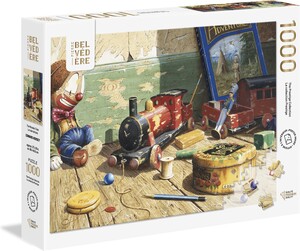 Belvedere Puzzle Casse-tête 1000 Prestige - Le train de bois 061152816109