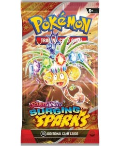 Pokémon Pokemon Scarlet & Violet Surging Sparks - Booster (unité) 820650413124