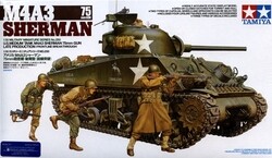 Tamiya Inc. M4A3 Sherman 75mm GUN 1/35 4950344992782