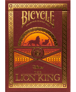 Bicycle Cartes à jouer - Disney lion king 073854096925
