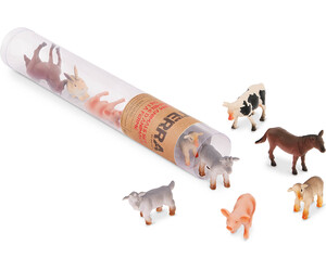 Terra terra - tube 10 pièces animaux de la ferme 4-8 cm en tube 062243499416