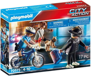 Playmobil Playmobil 70573 Policière et voleur (juillet 2021) 4008789705730