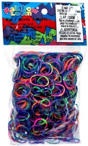 Rainbow Loom Élastiques à bracelet Rainbow Tie Dye 851566005998