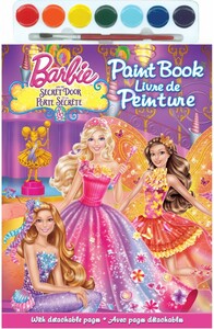 Imagine Publications Livre de peinture Barbie et la porte secrète (fr/en) 9782897133924