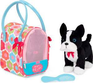 Battat pucci - sac tendance fleuri avec peluche 062243465213