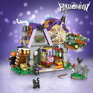 LOZ Block LOZ Mini Block - Maison hantée d'Halloween 6932691912338