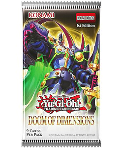 Konami Yugioh - doom of dimensions booster (unité) 083717869191