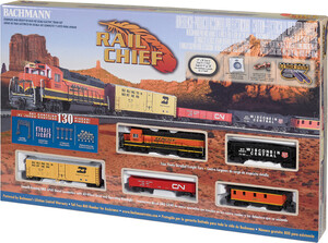 Bachmann Train électrique Rail Chief (HO Scale) 022899007069