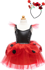 Creative Education Costume Robe coccinelle avec bandeau, grandeur 5-6 771877303555