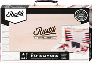 Rustik Backgammon / jacquet valise en bois (fr/en) 061404023521