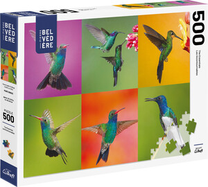 Trefl Casse-tête 500 Colibris en folie - Dubuc 061152671012