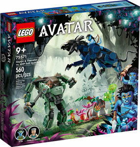 LEGO LEGO 75571 Avatar Neytiri et Thanator contre Quaritch en équipement AMP 673419340465