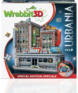Wrebbit Casse-tête 3D Urbania - Diner -1950 (425pcs) 665541010194