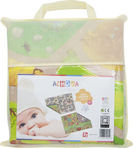 Achoka Tapis réversible Ville/ferme XPE 5414869791552