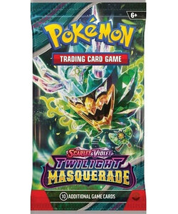 Pokémon Pokemon Scarlet & Violet Twilight Masquerade - Booster (unité) 820650853401