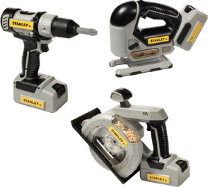 Stanley Jr. Stanley Jr - 3 outils électriques perceuse scie circulaire scie sauteuse 810093980840