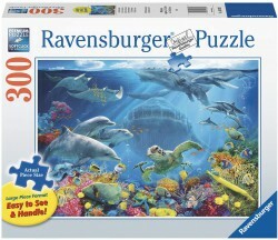 Ravensburger Casse-tête 300 Large La vie sous la mer 4005556168293