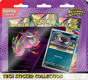 Pokémon Pokemon Mega Evolution 2.5 - ascended heroes - tech sticker collection Gastly 196214141278