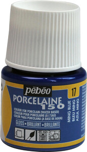 pébéo Peinture pour porcelaine 150 45ml bleu ming 17 3167860240179