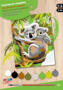 Sequin Peinture à numéro Peinture à numéro Junior Koalas 5013634020011