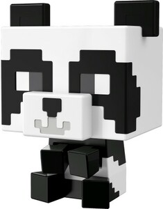 Mattel Minecraft - Mini Figurine tête mobile Panda 194735032686