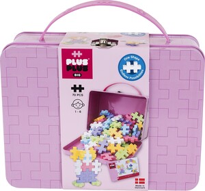 Plus-Plus Plus-Plus big pastel Valisette métal 70 pièces 5710409200813