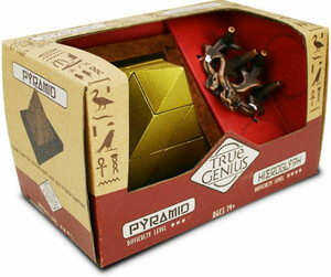 PROJECT GENIUS Puzzle en bois et metal Pyramid/Hieroglyph 852425006408