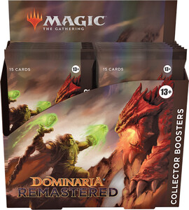 Wizards of the Coast MTG Dominaria Remastered Collector Booster Box 195166200682