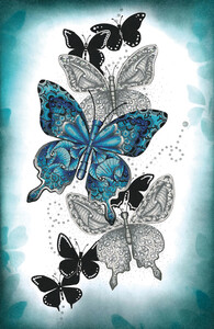 Diamond Dotz Broderie Diamant - Farandole de papillons (Diamond Painting, peinture diamant) 4895225926985