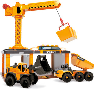 Dickie Toys Station de construction Volvo 4006333080531