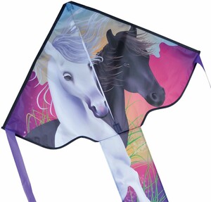 Premier Kites Cerf-volant monocorde Easy flyer / Chevaux 30" x 90" 630104440114