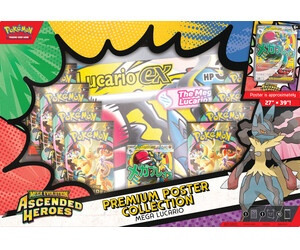 Pokémon Pokemon Mega Evolution 2.5 - ascended heroes - premium poster collection - Mega Lucario ex 