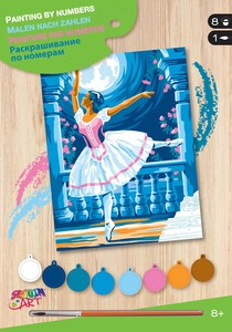 Sequin Peinture à numéro Peinture à numéro Junior Ballerine 5013634020042