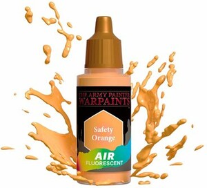The Army Painter Warpaints Air - Fluo - Safety Orange 18ml/0.6 Oz 5713799150584