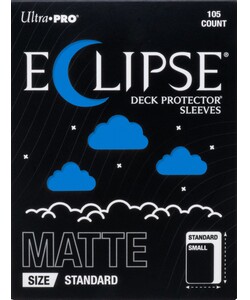 Ultra PRO Protecteurs de cartes Standard Eclipse PRO-Matte Bleu 105ct 074427166823